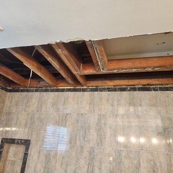 Top Shelf Plumbing - Cut out shower ceiling to install steam shower plumbing/equipment. - Plumbing Near Me - Huntington Beach, California Top Shelf Plumbing - Cut out shower ceiling to install steam shower plumbing/equipment. - Plumbing Near Me - Huntington Beach, California