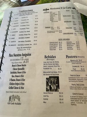 Menu photo 1 Pepito's Mexican Restaurante Canyon, TX Menu photo 1 Pepito's Mexican Restaurante Canyon, TX