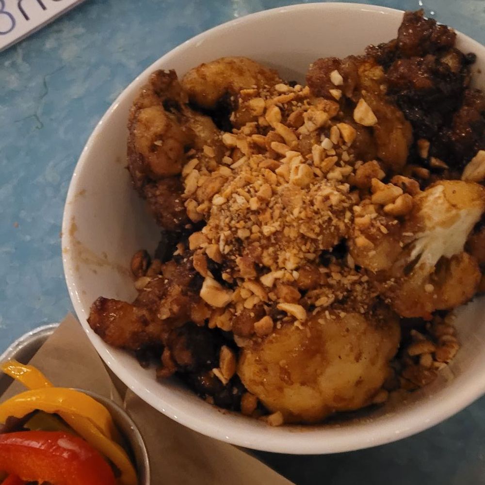 Deck 84 - Gen Tsao cauliflower - New American Near Me - Delray Beach, Florida Deck 84 - Gen Tsao cauliflower - New American Near Me - Delray Beach, Florida