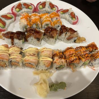 Fukuya - Ordered 6 different rolls but only 5 came out - Japanese Near Me - Glen Burnie, Maryland