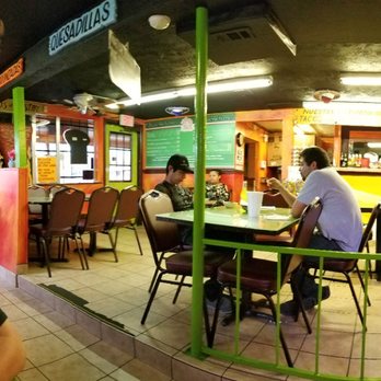 Taqueria Temo - Tables and booths against the wall. A nice homey feel in this colorful restaurant - Tacos Near Me - Fort Worth, Texas Taqueria Temo - Tables and booths against the wall. A nice homey feel in this colorful restaurant - Tacos Near Me - Fort Worth, Texas
