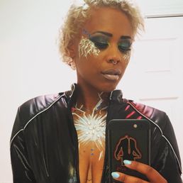 Halloween 2018 Storm X-men make up. I couldn't have asked for a better person to bring my cosplay idea to fruition. Halloween 2018 Storm X-men make up. I couldn't have asked for a better person to bring my cosplay idea to fruition.