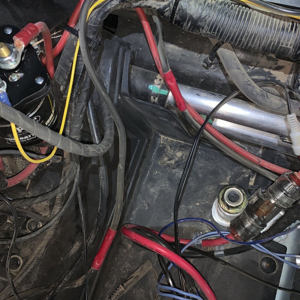 Ground wire completed in pieces. Ground wire completed in pieces.