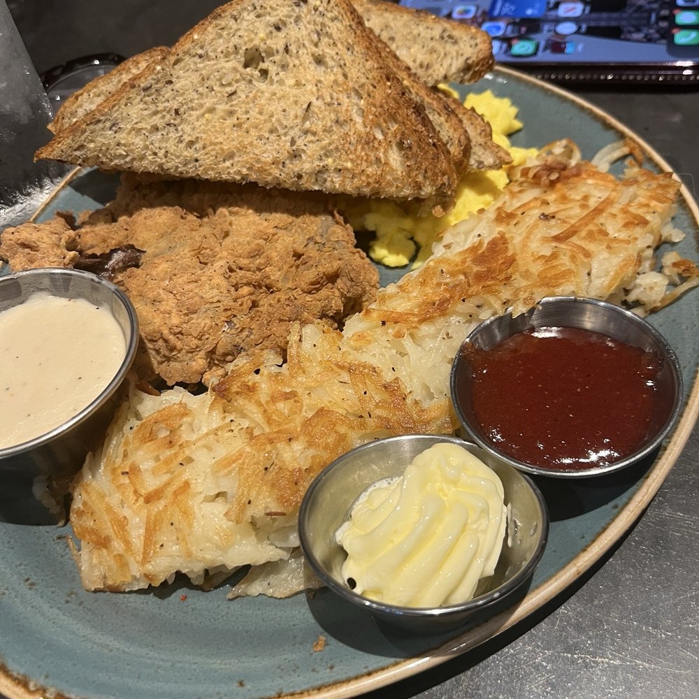 State Fare Kitchen & Bar - Kids Chicken Breast Strips Brunch - New American Near Me - Houston, Texas State Fare Kitchen & Bar - Kids Chicken Breast Strips Brunch - New American Near Me - Houston, Texas