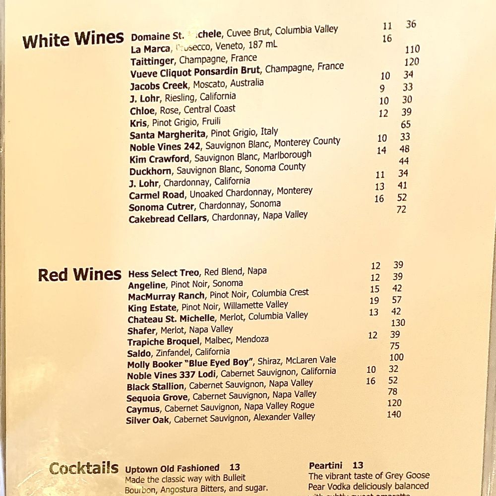 Copper Canyon Grill- Silver Spring - Drink Menu - American Near Me - Silver Spring, Maryland Copper Canyon Grill- Silver Spring - Drink Menu - American Near Me - Silver Spring, Maryland