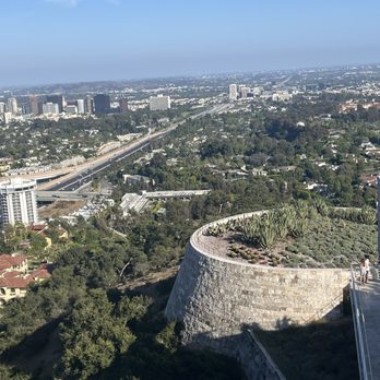 The Getty Center - The Angelo hotel and the cactus garden - Art Museums Near Me - Los Angeles, California