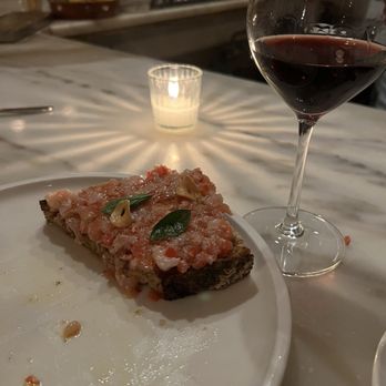 La Vara - Amberjack Crudo - Spanish Near Me - Brooklyn, New York