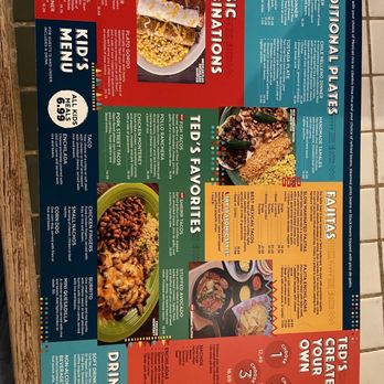 Ted's Café Escondido - Menu - Tex-Mex Near Me - Tulsa, Oklahoma