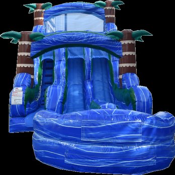 Port-A-Party - 18 foot wet water slide. 275.00 - Party Equipment Rentals Near Me - Cocoa, Florida Port-A-Party - 18 foot wet water slide. 275.00 - Party Equipment Rentals Near Me - Cocoa, Florida