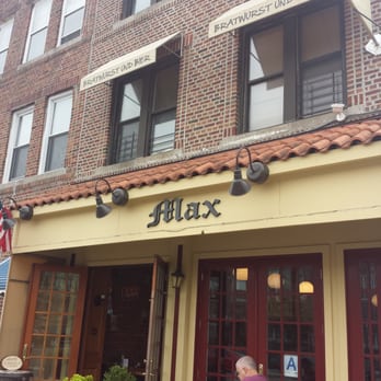 Max Bratwurst und Bier - Outside on an April day. - German Near Me - Astoria, New York Max Bratwurst und Bier - Outside on an April day. - German Near Me - Astoria, New York