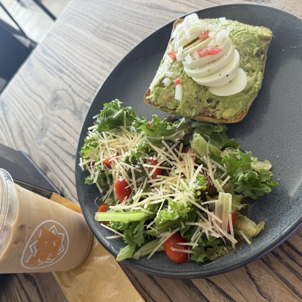 Avocado Toast Iced vanilla latte Avocado Toast Iced vanilla latte