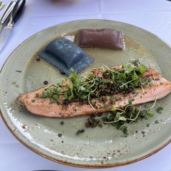 221 South Oak - Rocky Mountain Trout with Duo of Ravioli - New American Near Me - Telluride, Colorado 221 South Oak - Rocky Mountain Trout with Duo of Ravioli - New American Near Me - Telluride, Colorado