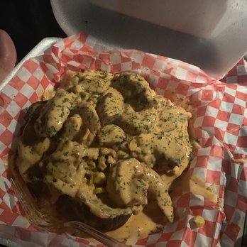 Anything's Baked Potato - Cajun Baked Potato - Food Trucks Near Me - Austin, Texas
