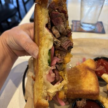 The Brass Tap - Brisket Grilled Cheese - Beer Bar Near Me - Palm Coast, Florida The Brass Tap - Brisket Grilled Cheese - Beer Bar Near Me - Palm Coast, Florida