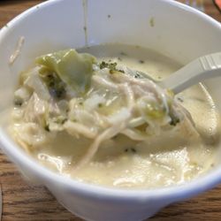 Krimson Kafe - Cream of Chicken with broccoli and rice