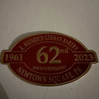 R Weinrich German Bakery - the date of the 20th anniversary - Bakeries Near Me - Newtown Square, Pennsylvania R Weinrich German Bakery - the date of the 20th anniversary - Bakeries Near Me - Newtown Square, Pennsylvania