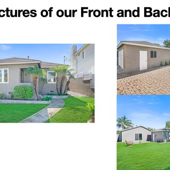 Horusicky Construction - Pictures of my Front and Back Yard before the work began - Masonry/Concrete Near Me
