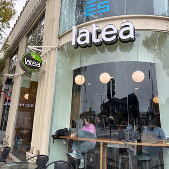 Latea Bubble Tea  - Sits at a busy intersection so the outside view is really nice and you can people watch - Desserts Near Me - Culver City, California