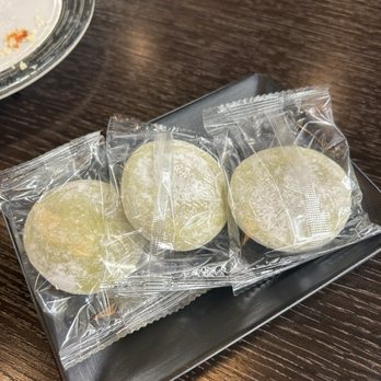 Kaiten Zushi - Green Tea Mochi - Sushi Bars Near Me - New York, New York Kaiten Zushi - Green Tea Mochi - Sushi Bars Near Me - New York, New York