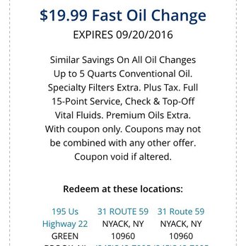 Castrol Premium Lube Express - Example of a discount coupon - Oil Change Stations Near Me - Green Brook, New Jersey Castrol Premium Lube Express - Example of a discount coupon - Oil Change Stations Near Me - Green Brook, New Jersey