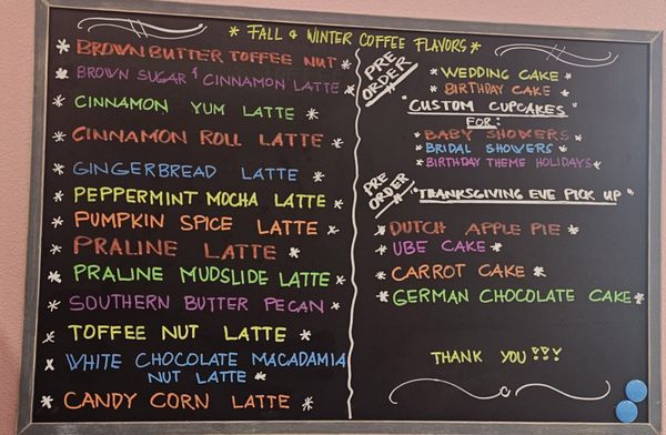 Menu photo 1 Smallcakes Decadent Coffee Modesto, CA Menu photo 1 Smallcakes Decadent Coffee Modesto, CA