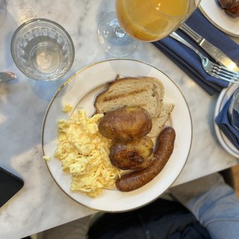 Ben Paris - The Ben Paris with a mimosa - New American Near Me - Seattle, Washington