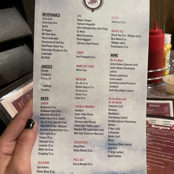 Track One - Drink menu - American Near Me - El Paso, Texas Track One - Drink menu - American Near Me - El Paso, Texas
