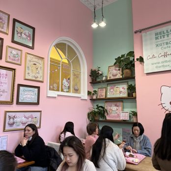 ARTBOX Cafe - Seating area - Themed Cafes Near Me - Brighton, BNH