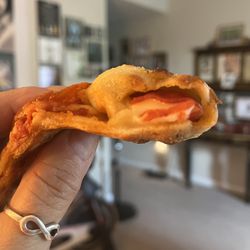 Papa Johns Pizza - All the yummy pepperoni and cheese stuffed in that crust!!!