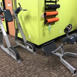 Anytime Fitness - Captain's chair and Roman chair