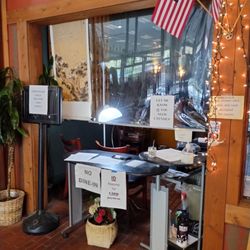 Dragon River - No more dine in options. Take out only.