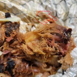 Great. Hair in food.