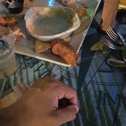 The appetizer done and is still been a hour we waiting for the food. The appetizer done and is still been a hour we waiting for the food.
