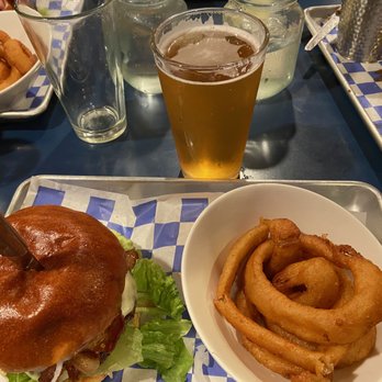 The Sawmill - Burger, Rings and artisan beer on tap -- the perfect meal! - Burgers Near Me - Boulder Creek, California The Sawmill - Burger, Rings and artisan beer on tap -- the perfect meal! - Burgers Near Me - Boulder Creek, California