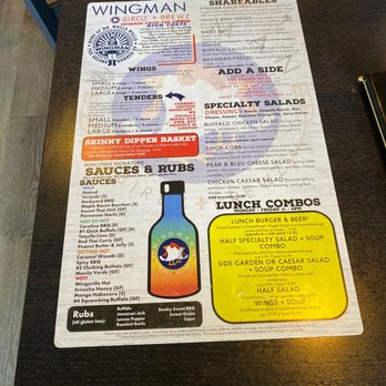 Wingman Birdz + Brewz - Menu - Bars Near Me - Walla Walla, Washington