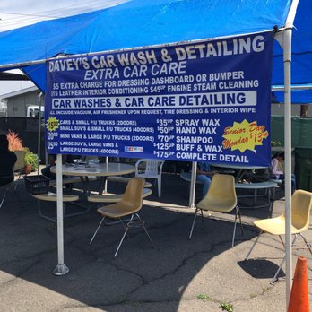 Davey's Car Wash & Detailing - Service banner - Car Wash Near Me - Compton, California