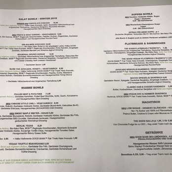Good Bank - Das Menü - Salad Near Me - Berlin, BE