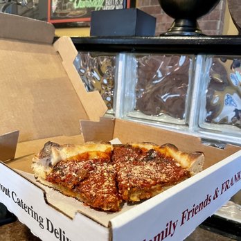 Danny Boy's Pizza - Last 2 pieces of the fine Chicago pie. Great sausage in there. Get the small it's enough!! - Italian Near Me - Rocky River, Ohio