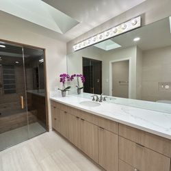 Gonzalez Glass & Mirror - Sauna glass door