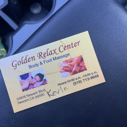 Golden Relax Center - Since my massage specialist Lily is not working there anymore, Kevin did amazing job