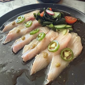 Iki Nori - Yellowtail Jalapeno 6pcs - Japanese Near Me - Los Angeles, California Iki Nori - Yellowtail Jalapeno 6pcs - Japanese Near Me - Los Angeles, California
