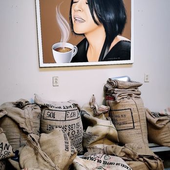 Fifth St. Coffee Roasting Co - Inside decor... Her look is how you'll feel after sipping any of thier D-licious coffees. - Coffee & Tea Near Me - Gilroy, California Fifth St. Coffee Roasting Co - Inside decor... Her look is how you'll feel after sipping any of thier D-licious coffees. - Coffee & Tea Near Me - Gilroy, California