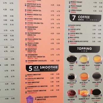 Gong Cha - A much clear photo of the menu - Bubble Tea Near Me - Virginia Beach, Virginia Gong Cha - A much clear photo of the menu - Bubble Tea Near Me - Virginia Beach, Virginia