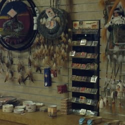 Skyway Travel Center - Large area full of Native American themed crafts for sale
