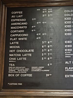 Menu photo 2 King's Street Coffee New York, NY Menu photo 2 King's Street Coffee New York, NY