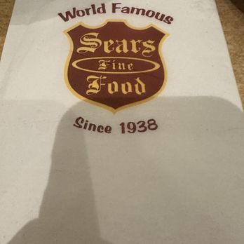 Sears Fine Food - Napkin - American Near Me - San Francisco, California Sears Fine Food - Napkin - American Near Me - San Francisco, California