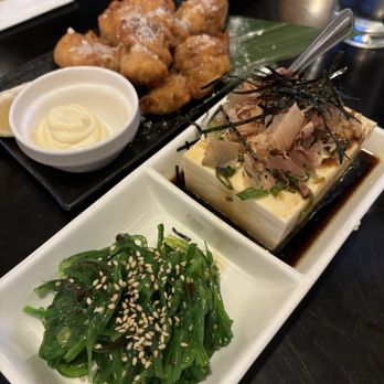 Sato Ramen House - Tofu & Seaweed Salad / &Snowy Karaage Fried Chicken / - Ramen Near Me - Pasadena, California