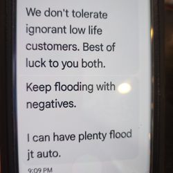 Repairology - This is the owner upset because i left a negitive review so he threatned to have his people put bad reviews on my business he's never been