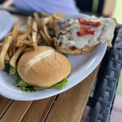 The CORRAL - Grilled chicken sandwich