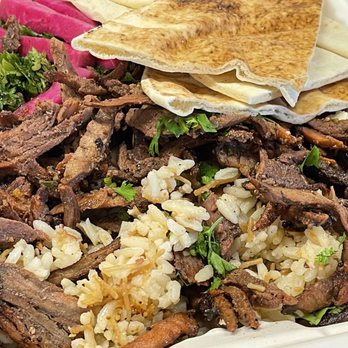To Beirut - Beef Shawarma Plate - Lebanese Near Me - Norwood, Massachusetts
